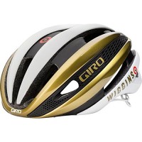 Giro Synthe MIPS Limited Edition Helmet Matte White/Gold Wiggins  S - B076D2KG94